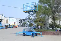 移動(dòng)剪叉式(shì)升降平台車